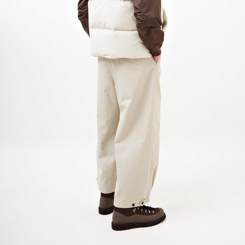 Uniform Bridge Balloon Pants Grey Beige Degli Uberti